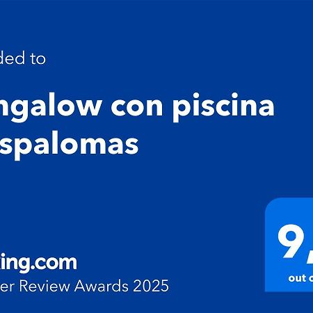 Bungalow Con Piscina Maspalomas Maspalomas  Kültér fotó