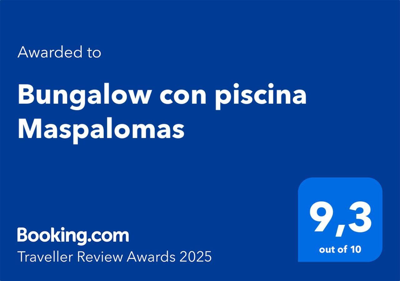 Bungalow Con Piscina Maspalomas Maspalomas  Kültér fotó